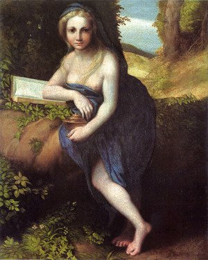 Correggio (Antonio Allegri) - The Magdalene, c.1518-19