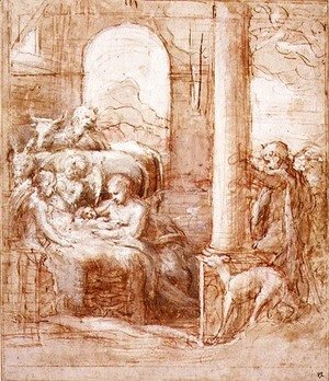 Correggio (Antonio Allegri) - The Nativity, c.1522