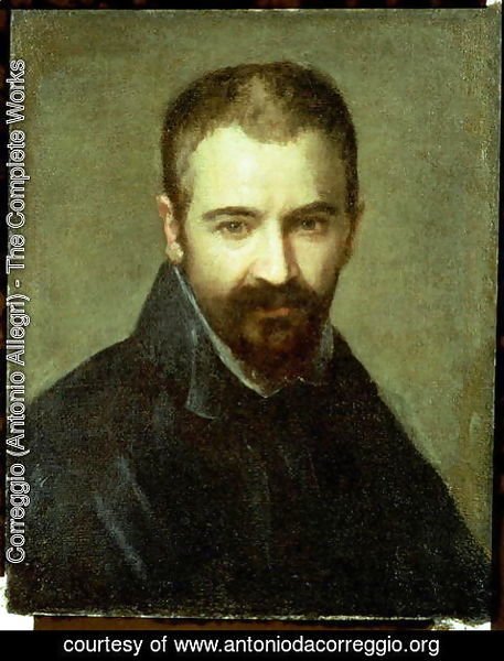 Correggio (Antonio Allegri) - Possible self portrait