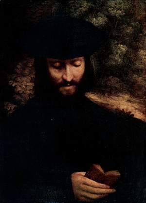 Correggio (Antonio Allegri) - Portrait of a man 2