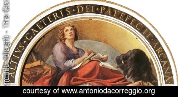 Correggio (Antonio Allegri) - St. John the Evangelist