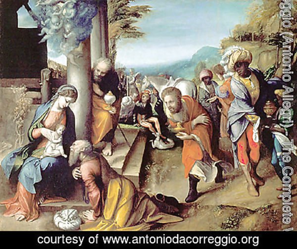 Correggio (Antonio Allegri) - Adoration of the Magi