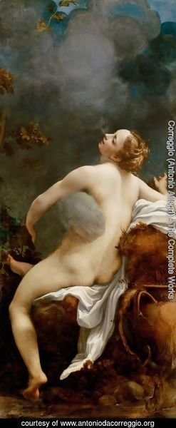 Correggio (Antonio Allegri) - Jupiter and Io (Giove e Io)