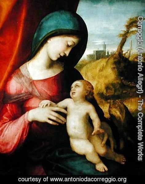 Correggio (Antonio Allegri) - Madonna and Child, 1512-14