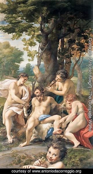 Correggio (Antonio Allegri) - Allegory of the Vices, 1529-30