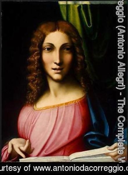 Correggio (Antonio Allegri) - Salvator Mundi