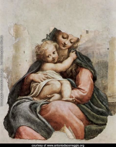 Madonna della Scala, Fragment