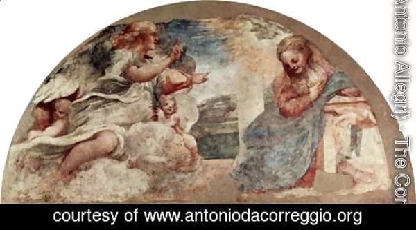 Correggio (Antonio Allegri) - Proclamation, Fragment