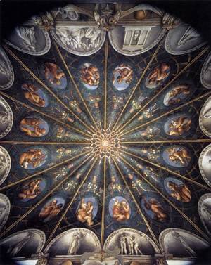 Correggio (Antonio Allegri) - Ceiling of the Camera di San Paolo