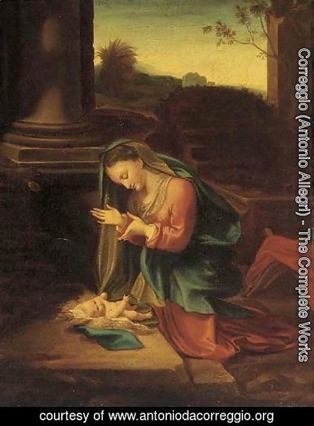 Correggio (Antonio Allegri) - The Madonna and Child