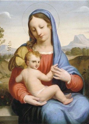 Correggio (Antonio Allegri) - The Madonna and Child 2
