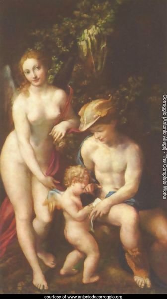 Venus, Mercury and Cupid