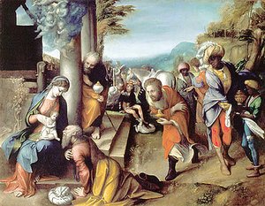 Correggio (Antonio Allegri) - Adoration of the Magi