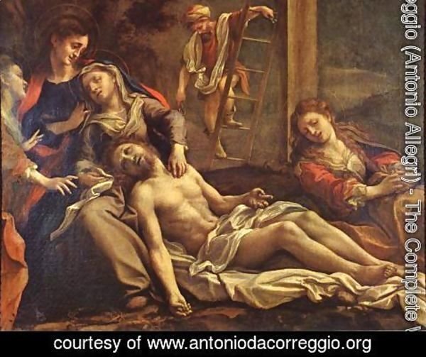 Correggio (Antonio Allegri) - Deposition From The Cross 1525