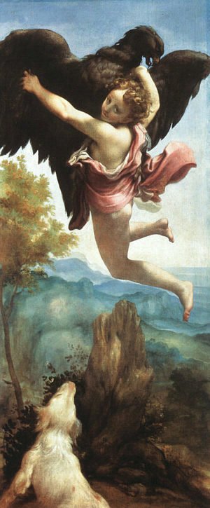 Correggio (Antonio Allegri) - Ganymede 1531