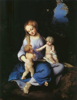 Madonna and Child with the Young Saint John 1516