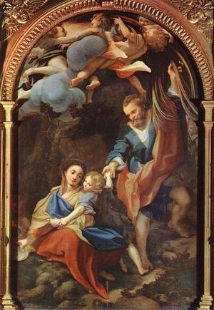 Correggio (Antonio Allegri) - Madonna della Scodella 1525